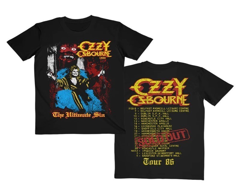 Ozzy Osbourne Inferno: Unveiling Official Merchandise